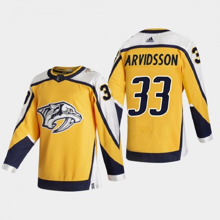 Nashville Predators Trikot Viktor Arvidsson 33 2020-21 Reverse Retro Authentic - Herren